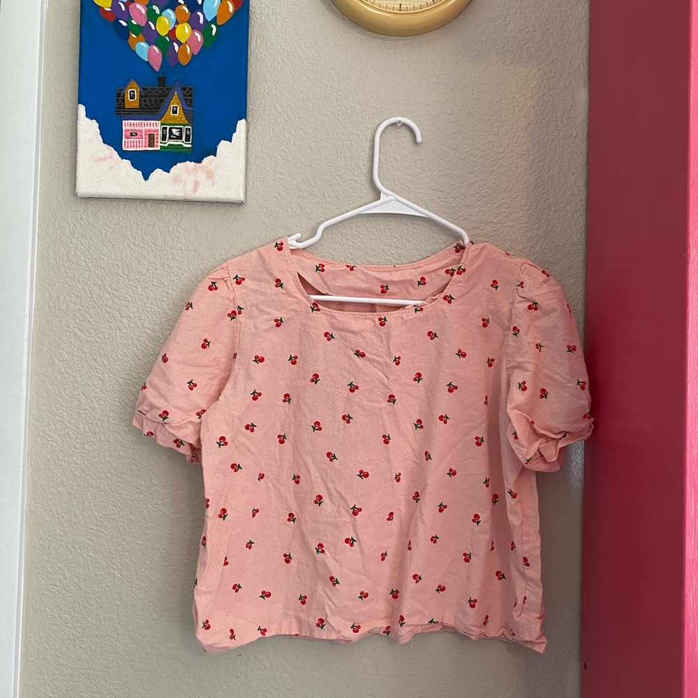 Pink Cherry Crop | S/M